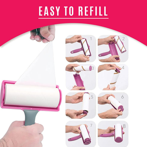 Lint Roller - 60 Sheets | WBM HOME